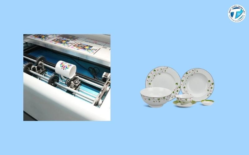 In gốm sứ nhanh chóng hiện đại dễ thao tác